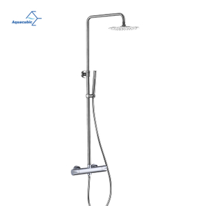 Luxury Chromed Thermostatic Shower faucet Set Bathroom Shower shower set