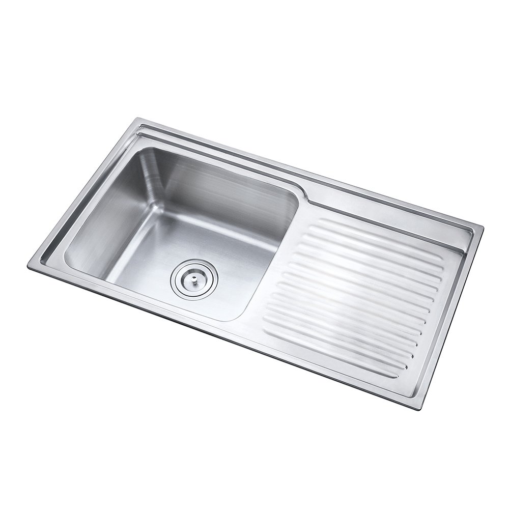 830 x 440 x 190 mm Stainless Steel Pressed / Drawn Kitchen Sink