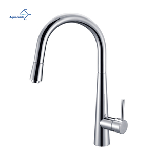 Aquacubic cUPC Instant Deck mount Washbasin Pull Out Kitchen Faucet