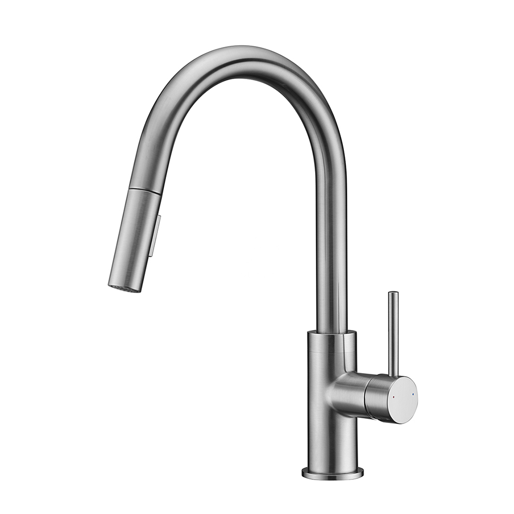 Aquacubic CUPC CE Certified Touch Sensor Smart Sense Kitchen Faucets With Pull Down Sprayer