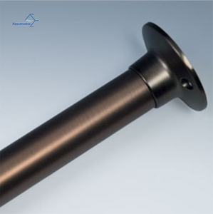 Commercial Heavy Duty Stainless steel Oil Rubbed Bronze 60 inch straight Shower Rod