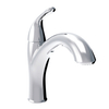 Pull Out Sprayer Brushed Nickel Kitchen Sink Faucet AF3056-5