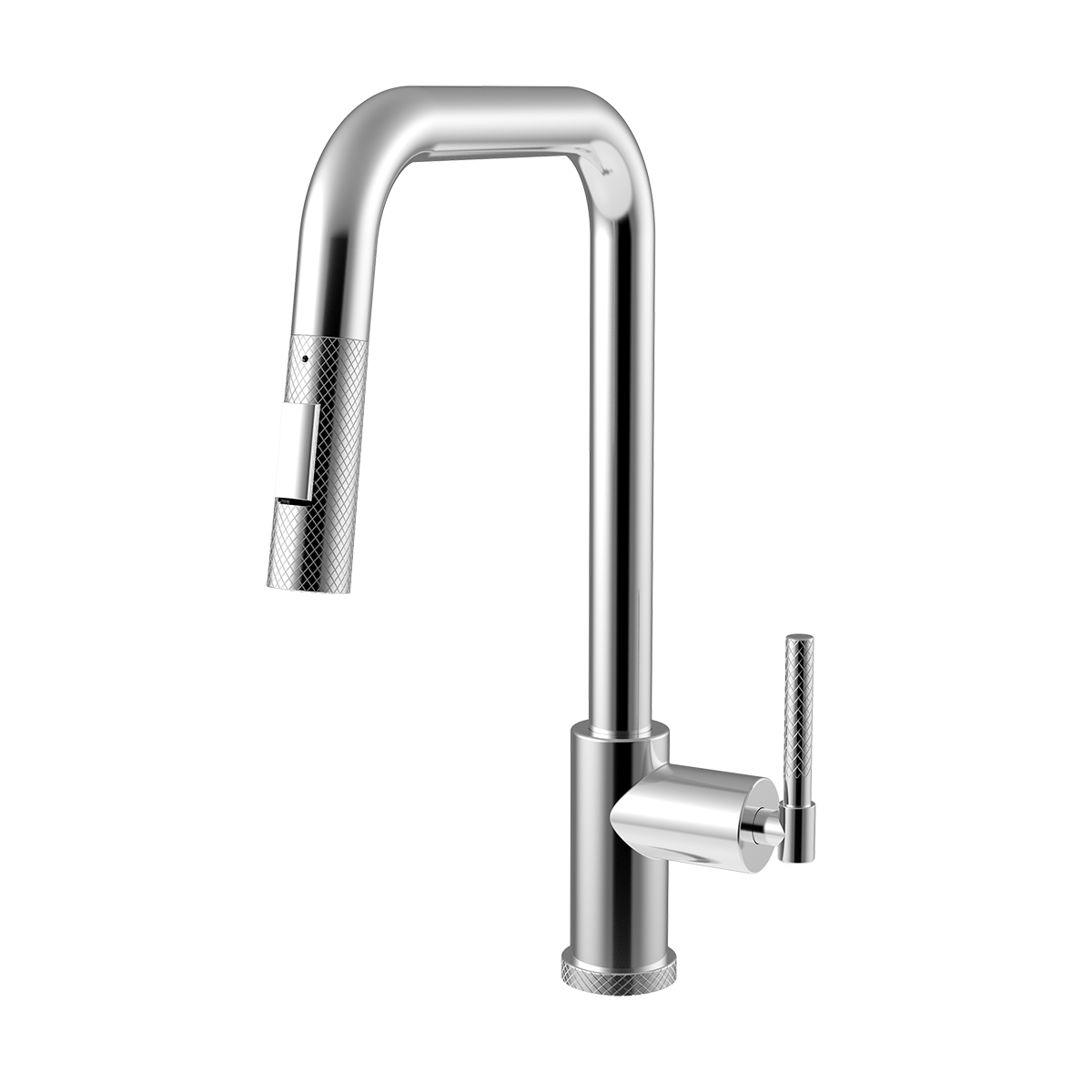 Aquacubic cUPC certified Hot sale Single handle low lead brass pull down Kitchen Sink Faucets