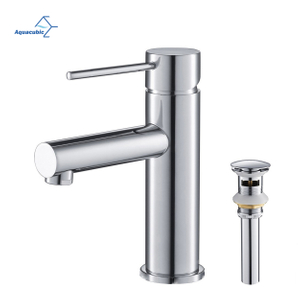 High Quality Washbasin cUPC Health Fancy Single Hole Solid brass construction Single Hole Bathroom Faucet