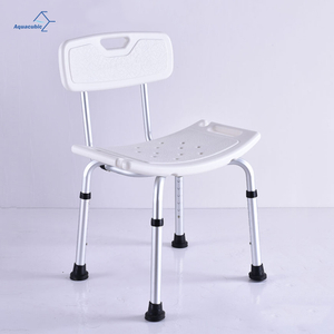 Aluminum Medical Adjustable Shower Seat Chair Bench Bath Stool shower seat with bracket