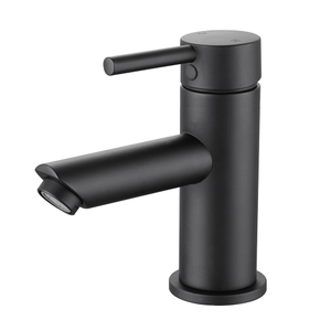 Matte Black Single Handle Bathroom Sink Basin Mixer Faucet