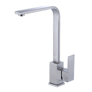 Aquacubic Low price ss 304 stainless steel chrome360 degree rotatable swivel kitchen faucet