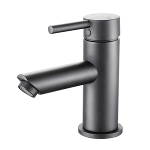 Gunmetal Black Single Handle Bathroom Sink Basin Mixer Faucet