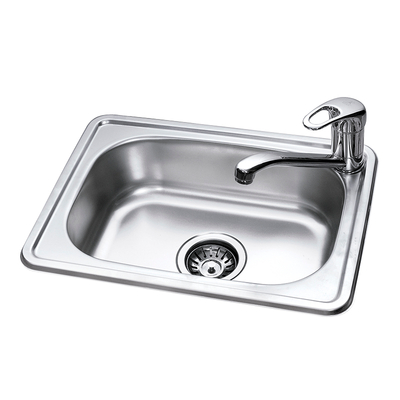 480 x 350 x 190 mm Stainless Steel Pressed / Drawn Kitchen Sink