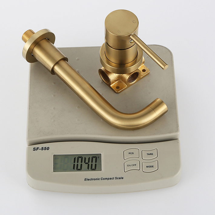 Brass Available Solid Wallmount Faucet