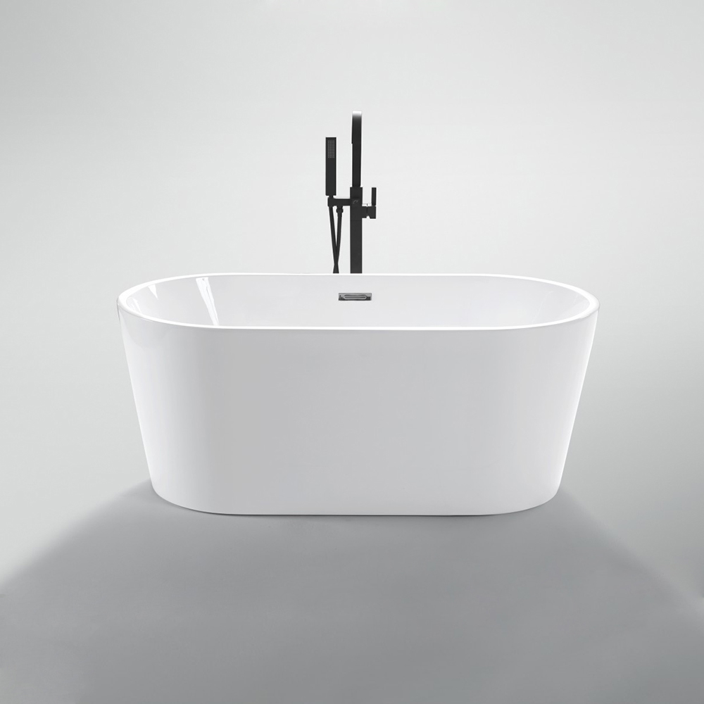 Contemporary Soaking Acrylic Freestanding Bathtub