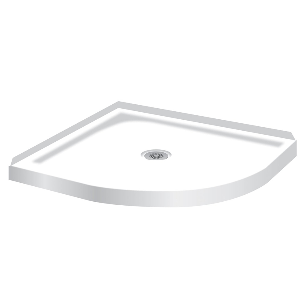 39.76 x 39.76 x 2.56 Inch Shower Tray, Shower Base, Shower Pan AFP1010S
