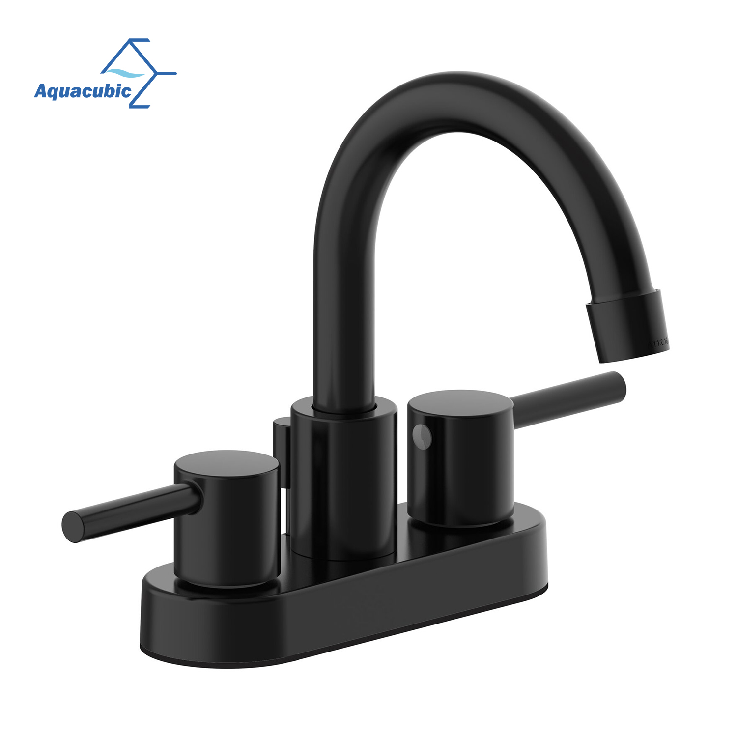 Hot Selling Two Handle Revolving Basin Hot and Cold Water Centerset Faucet