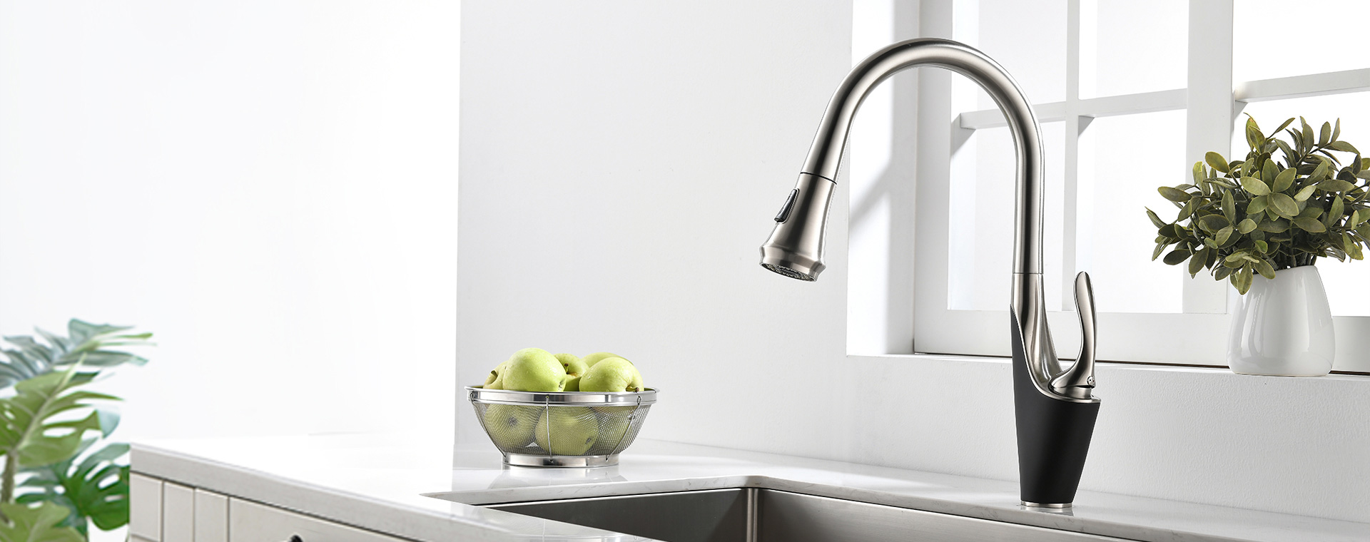Faucet with Double Handles